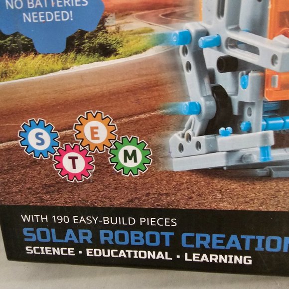 Build 12 Different Solar Robot Creation Kit Toy Walker Roly Poly Walker BOT 8+ - Picture 4 of 13